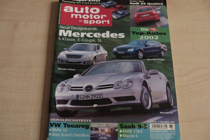 Deckblatt Auto Motor und Sport (26/2002)
